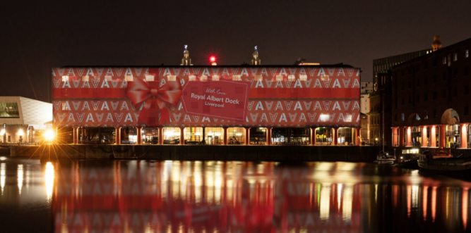 RAD Christmas Projection